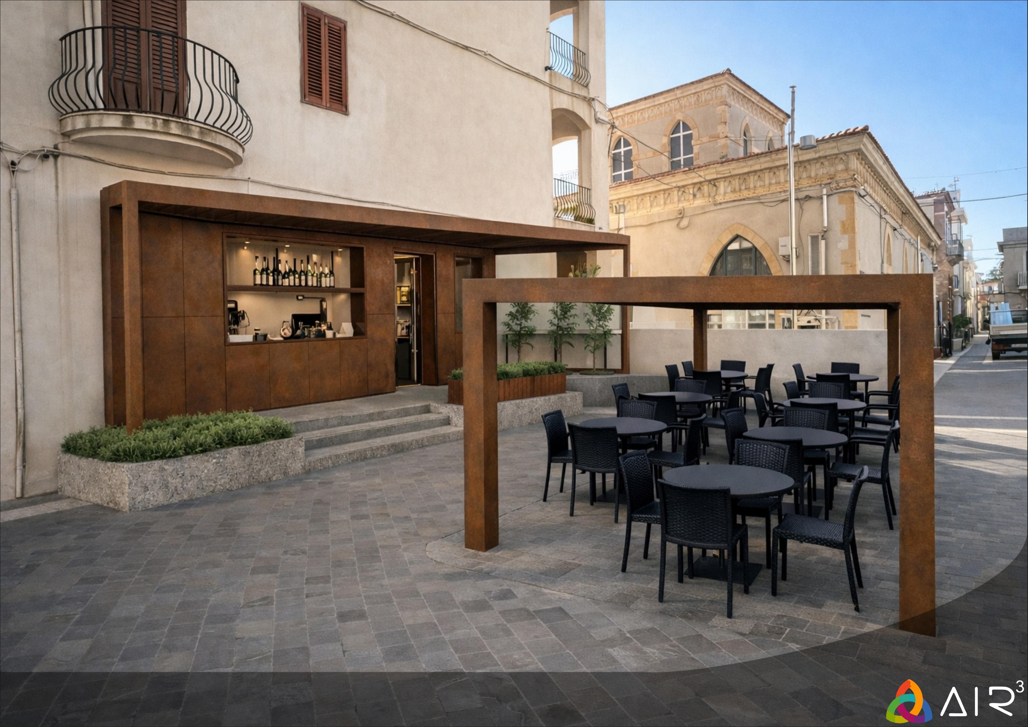 Terrazza esterna Sciauru